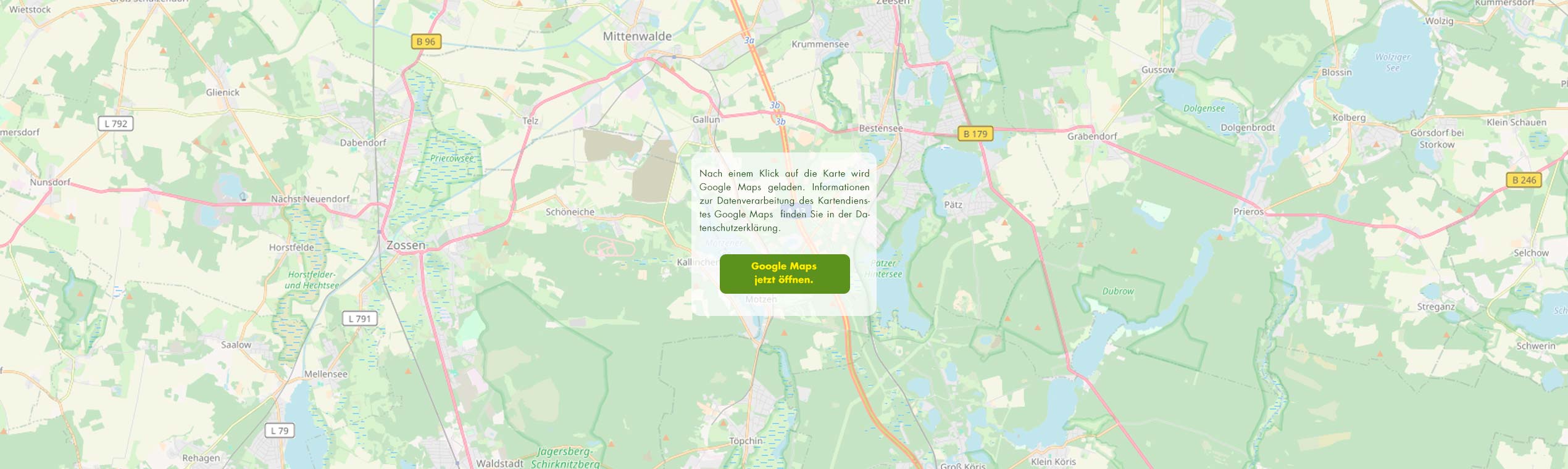 Anfahrtsbeschreibung und Karte Anfahrt Mitten(im)Walde